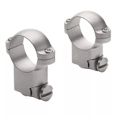Leupold Ruger M77 1-Inch High Silver Scope Rings