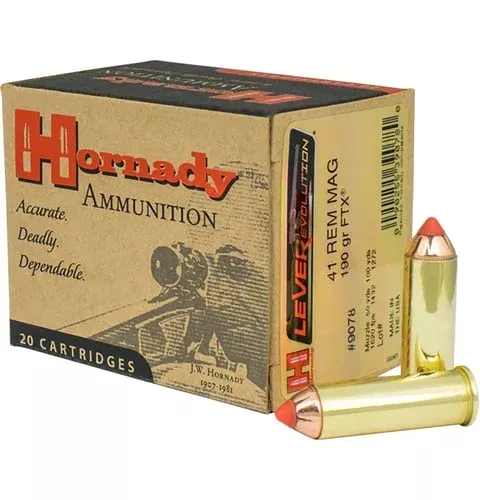 LEVERevolution, 41 Mag, 190 grain, FTX,20/box