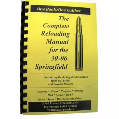 Loadbooks USA 30-06 Springfield Reloading Manual