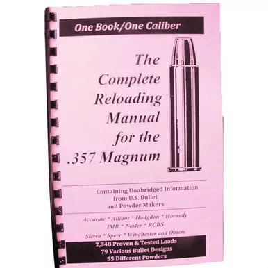 Loadbooks USA .357 Magnum Reloading Manual