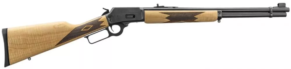 Marlin 1894CM .44 Rem Mag 20″ Blue Curly Maple 10+1, 1 of 1000