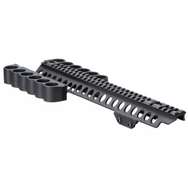 Mesa Tactical SureShell 6-Shell 12 Gauge Shotshell Carrier with Picatinny Rail
