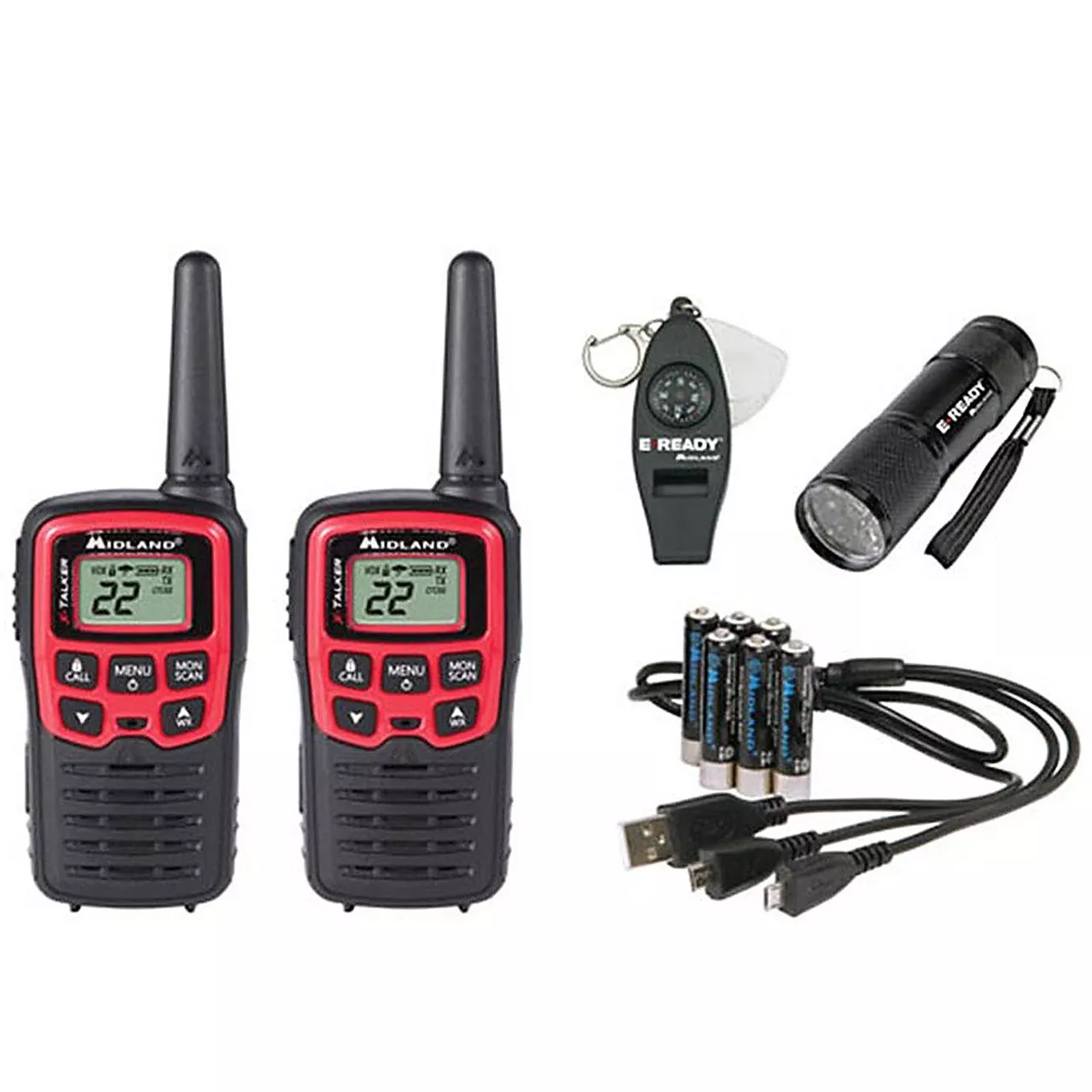Midland EX37VP E+Ready Two-Way Radio Combo