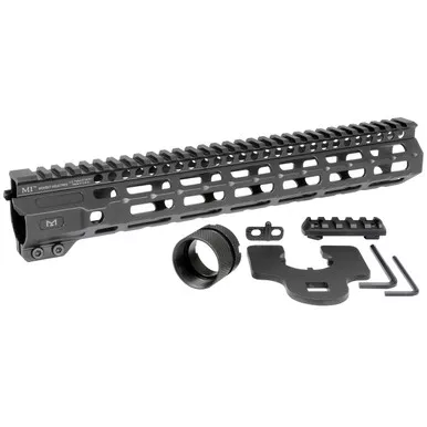 Midwest Industries Combat Rail Handguard 12.625" Aluminum Black