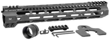 Midwest Industries Ultralight Handguard AR-15 12.625 Inch Aluminum Black