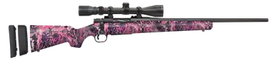 Mossberg Patriot Compact Super Bantam Bolt Action Rifle .308 Win 20" Barrel Pink Stock