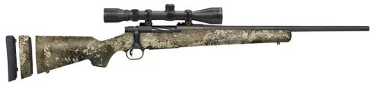 Mossberg Patriot Youth Super Bantam, .308 Win, 20″, 5rd, Natural Camo