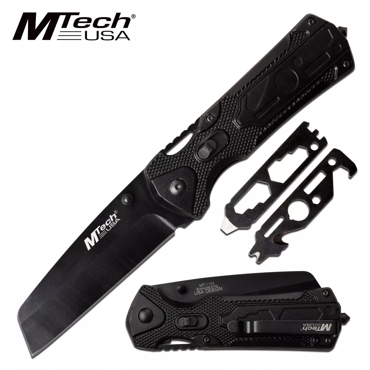 MTech Multitool Folding Knife – MT-1104BK – Weapons Galore