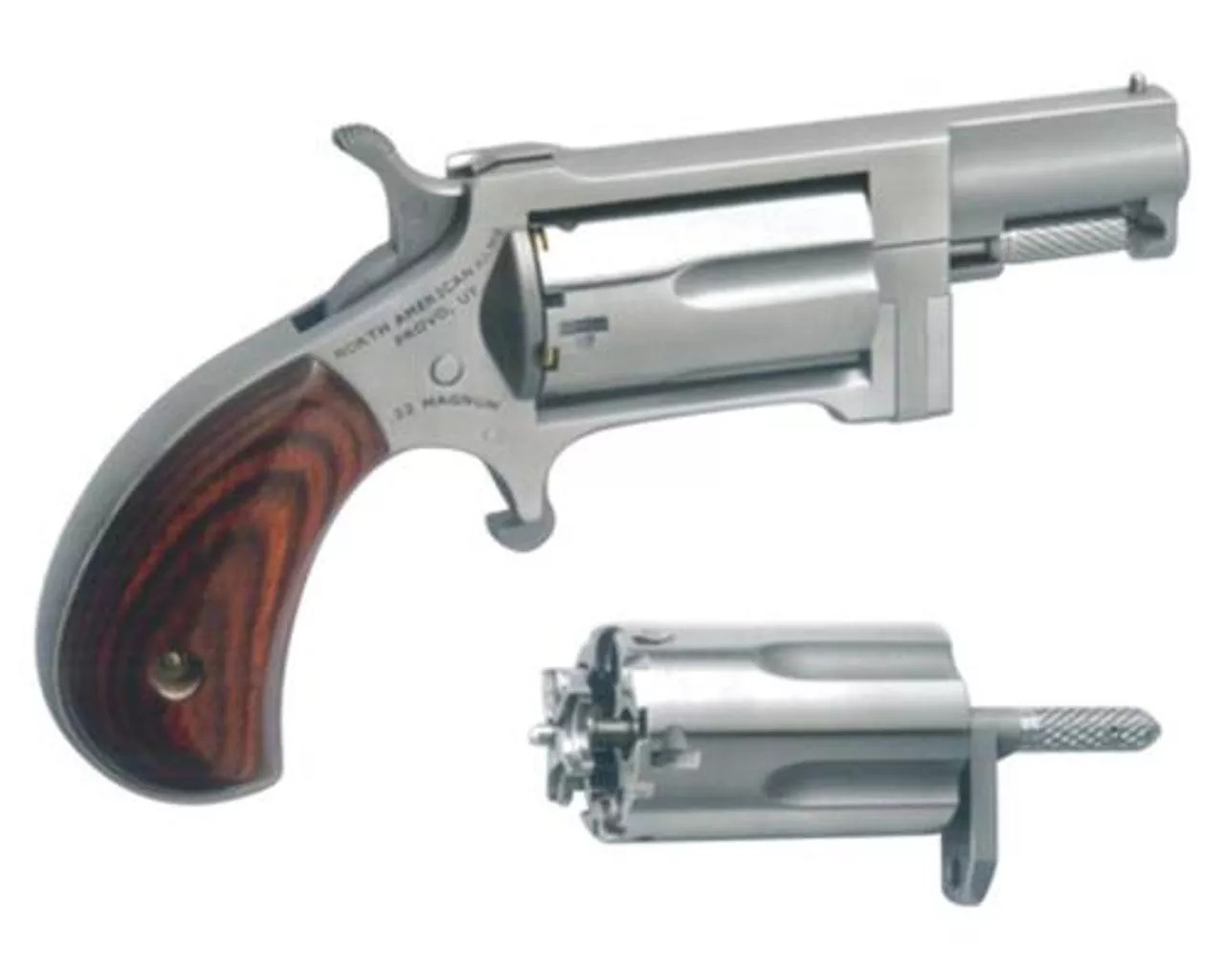North American Arms Sidewinder 22MAG and 22LR 1″ Barrel