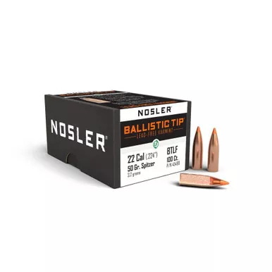 Nosler .22 .224" 50gr Ballistic Tip Lead Free 100/Box