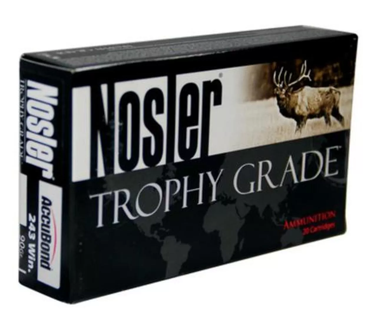 Nosler Trophy Grade .243 Winchester 90gr, AccuBond 20rd Box