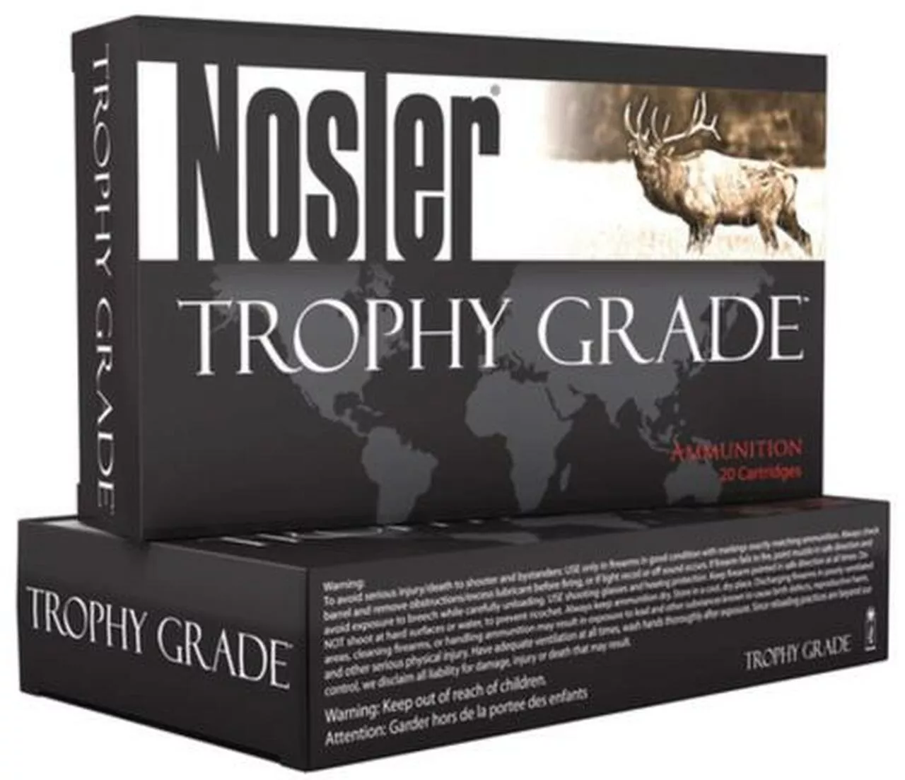 Nosler Trophy Grade .30-06 Springfield, 180gr, AccuBond, 20rd Box
