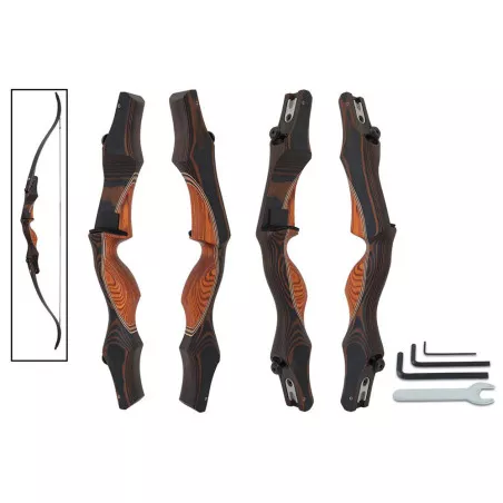Oak Ridge Shade Series Kobicha ILF Recurve Riser