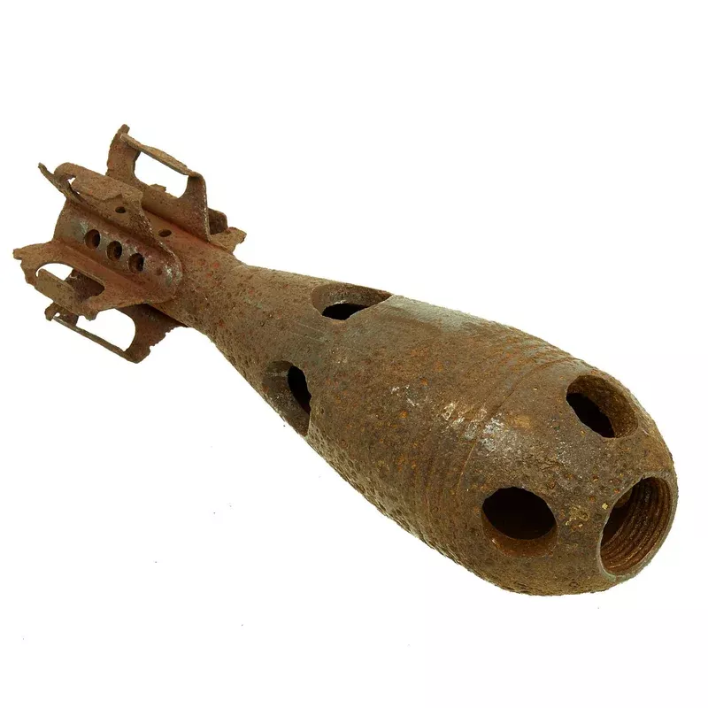 Original WWII Soviet Russian 82mm Mortar Inert Practice Round for 82-BM-37 & 82-PM-41/43 Mortars