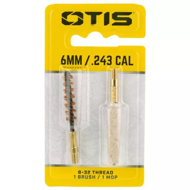 Otis .243/6mm Bore Brush and Mop Combo