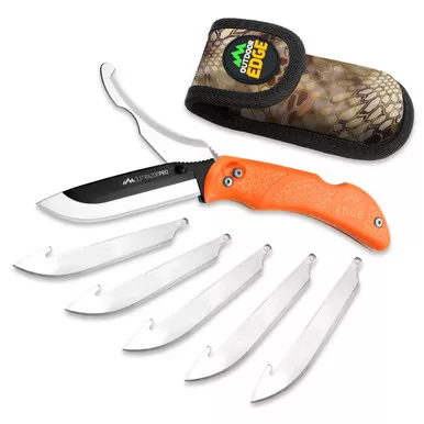Outdoor Edge Razor-Pro Pocket Knife 3.5"Orange