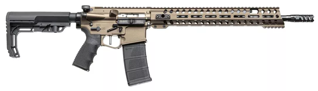 Patriot Ordnance Factory Renegade AR-15 5.56mm Rifle – Burnt Bronze