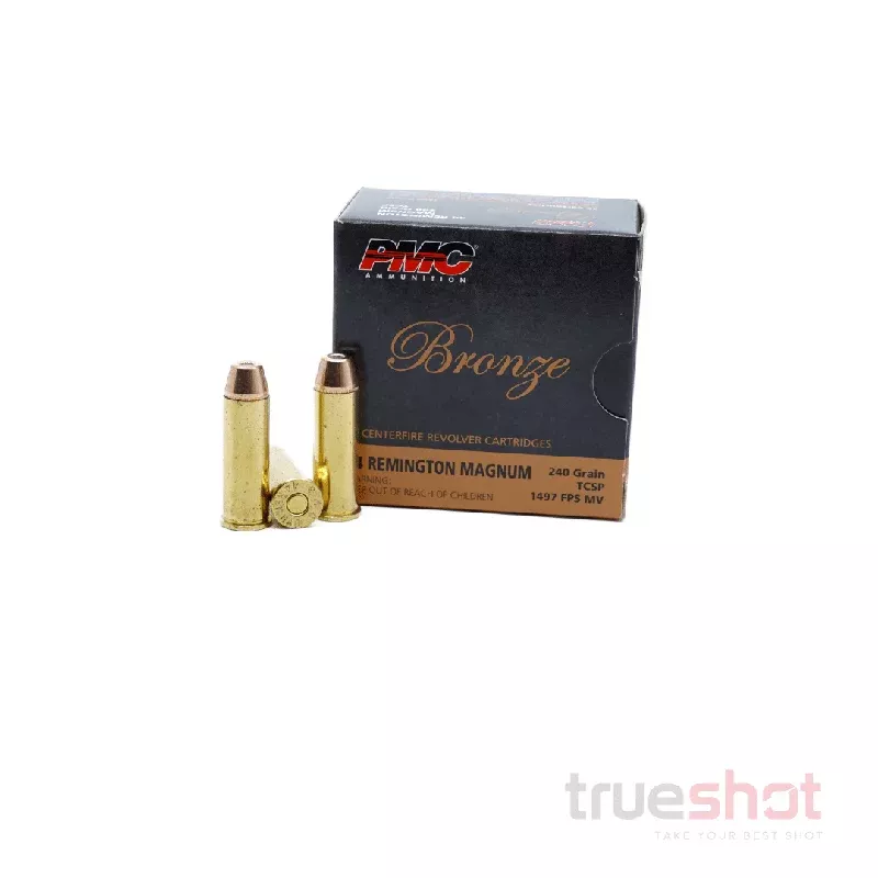 PMC – Bronze – 44 Magnum – 240 Grain – Truncated Cone Soft Point