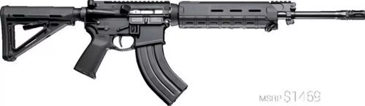 POF Rifles P15 Puritan Rifle 7.62x39mm 16.5 Barrel Magpul Stock 30rd Mag
