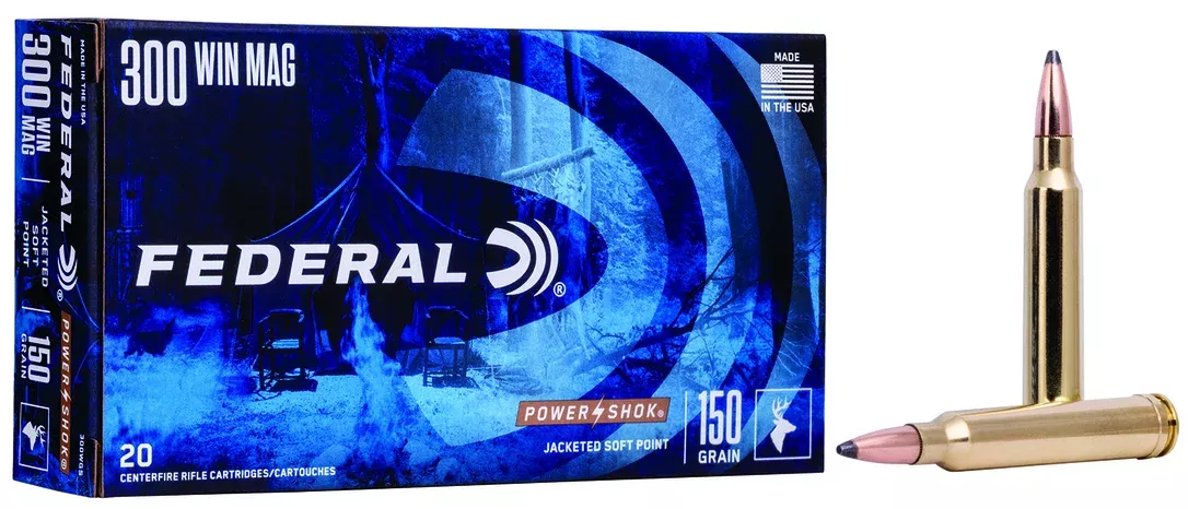 POWER-SHOK AMMO 300 WIN MAG 150GR SP POWER-SHOK 300 WINCHESTER MAGNUM 150GR SOFT POINT 20/BOX