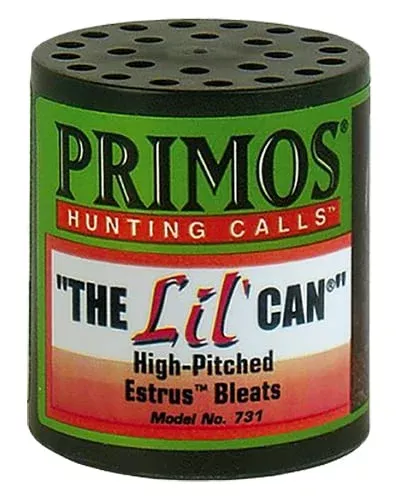 Primos 731 The Lil Can Call Attracts Deer Green Plastic