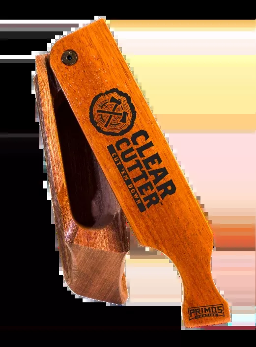 Primos Clearcut Woodgrain Box Turkey Call, Brown