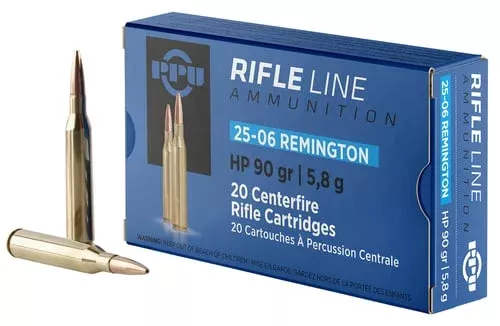 PRIVI .25-06 REMINGTON HP 90GR 20RDS
