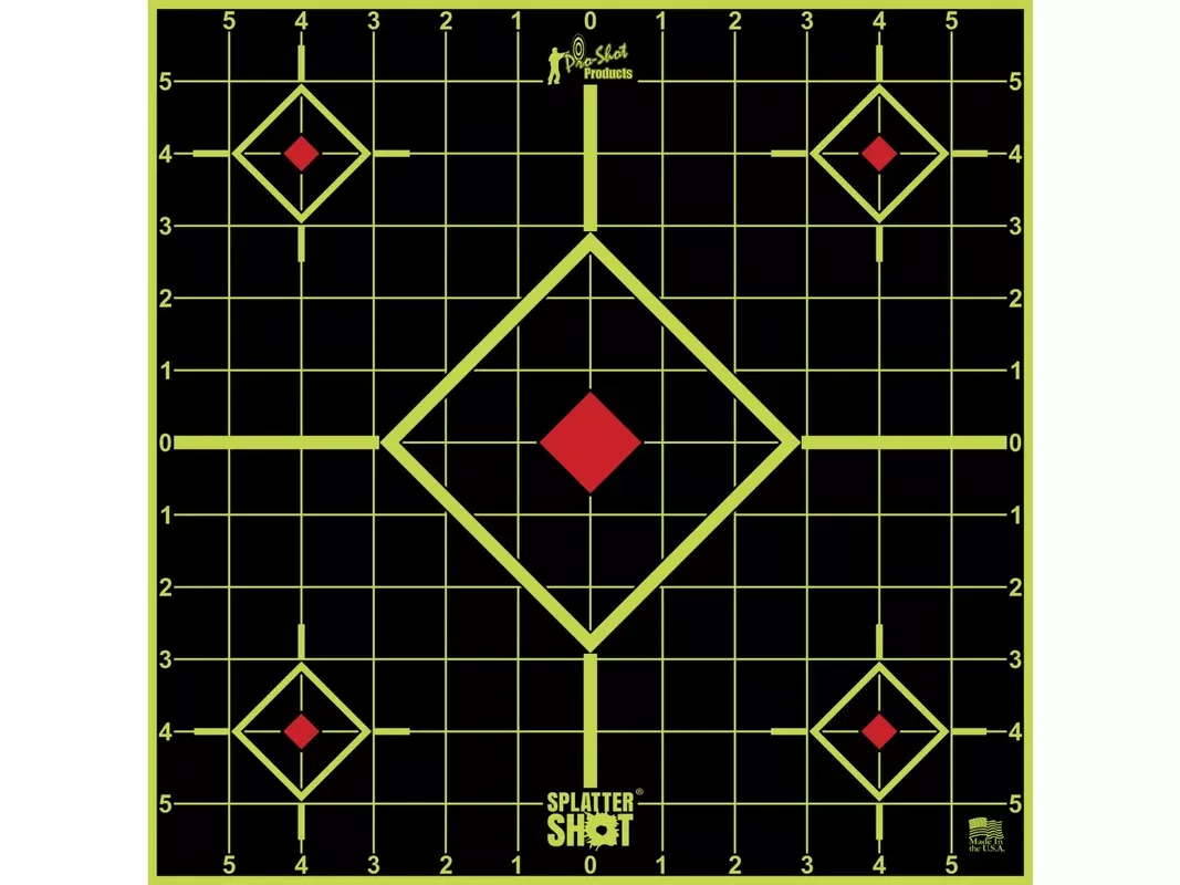 Pro-Shot SplatterShot Sight-In Self-Adhesive Paper, 5
