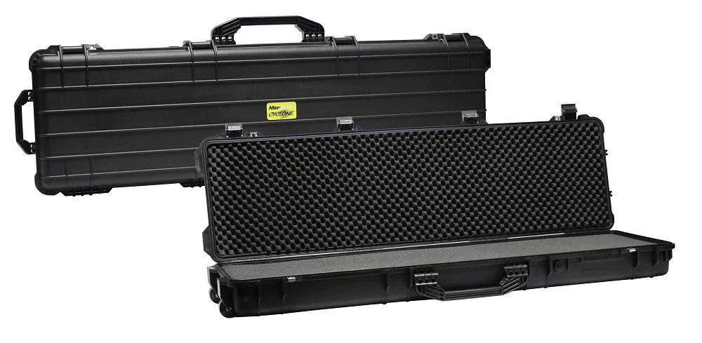 Pro-Tactical Max Guard Cyclone Hard Plastic Double Rifle Case 53″ (Black)