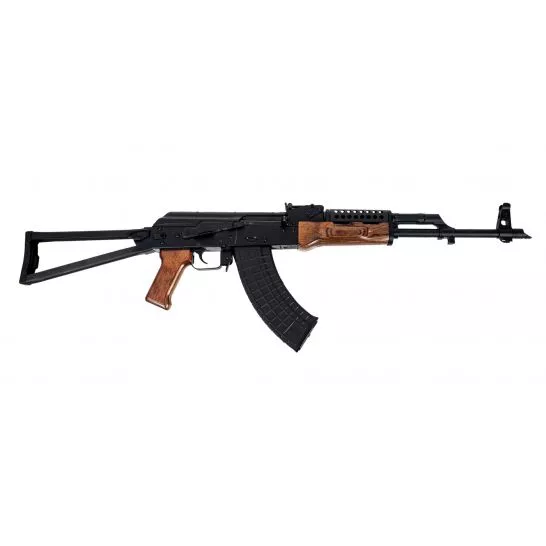PSAK-47 GF3 Forged Nutmeg Wood Triangle Side Folding Rifle with Cheese Grater Upper Handguard