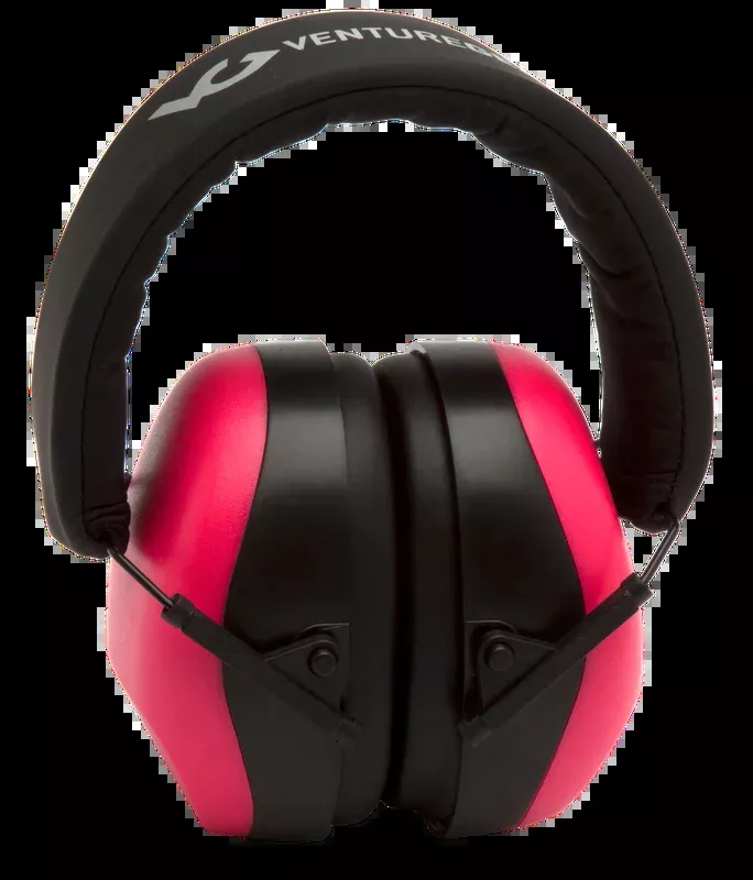 Pyramex VGPM8010PC Venture Gear V80 Muff Foam 26 dB 32 dB Over the Head Orange Pink/Black Adult 1 Pair