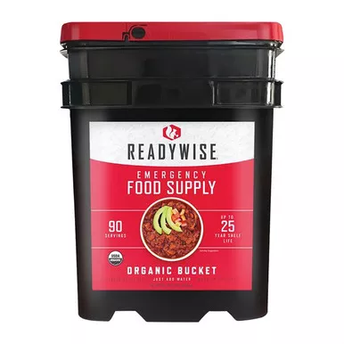 Readywise 90 Serving Organic Bucket