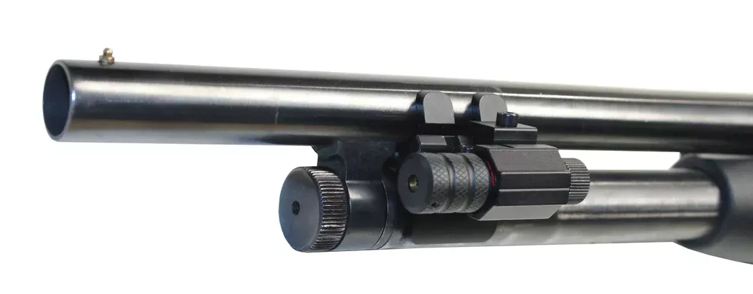 Red Laser Sight with Aluminum Tube Mount – 12 Gauge Compatible