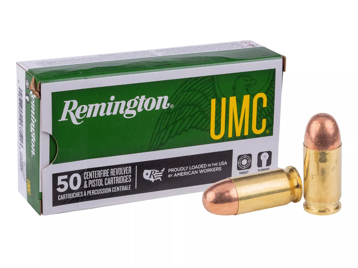 Remington .380 Auto UMC FMJ, 95gr, 50ct