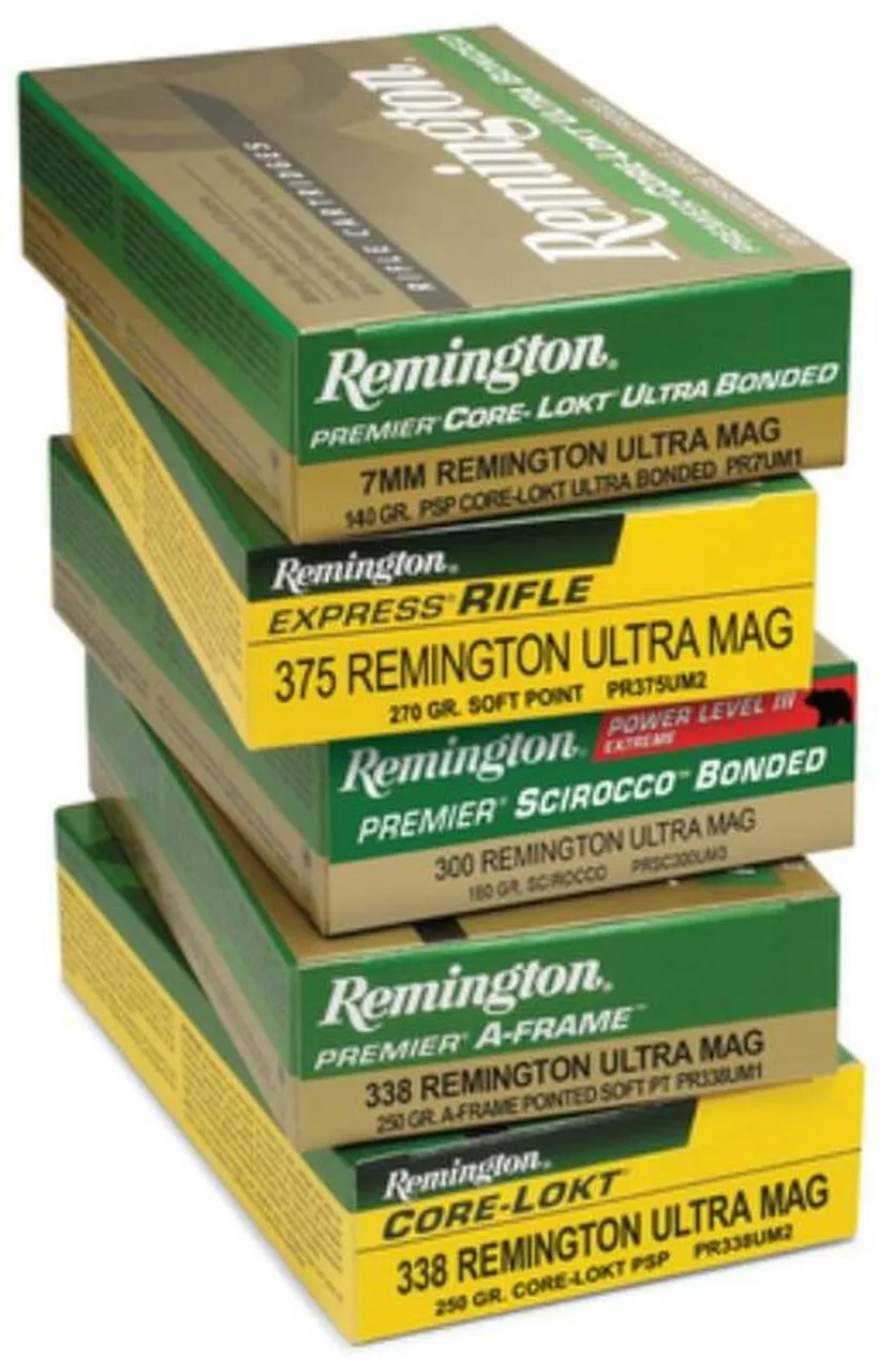 Remington Core-Lokt 300 Rem Short Action Ultra Mag, Core-Lokt PSP, 165gr, 20rd Box