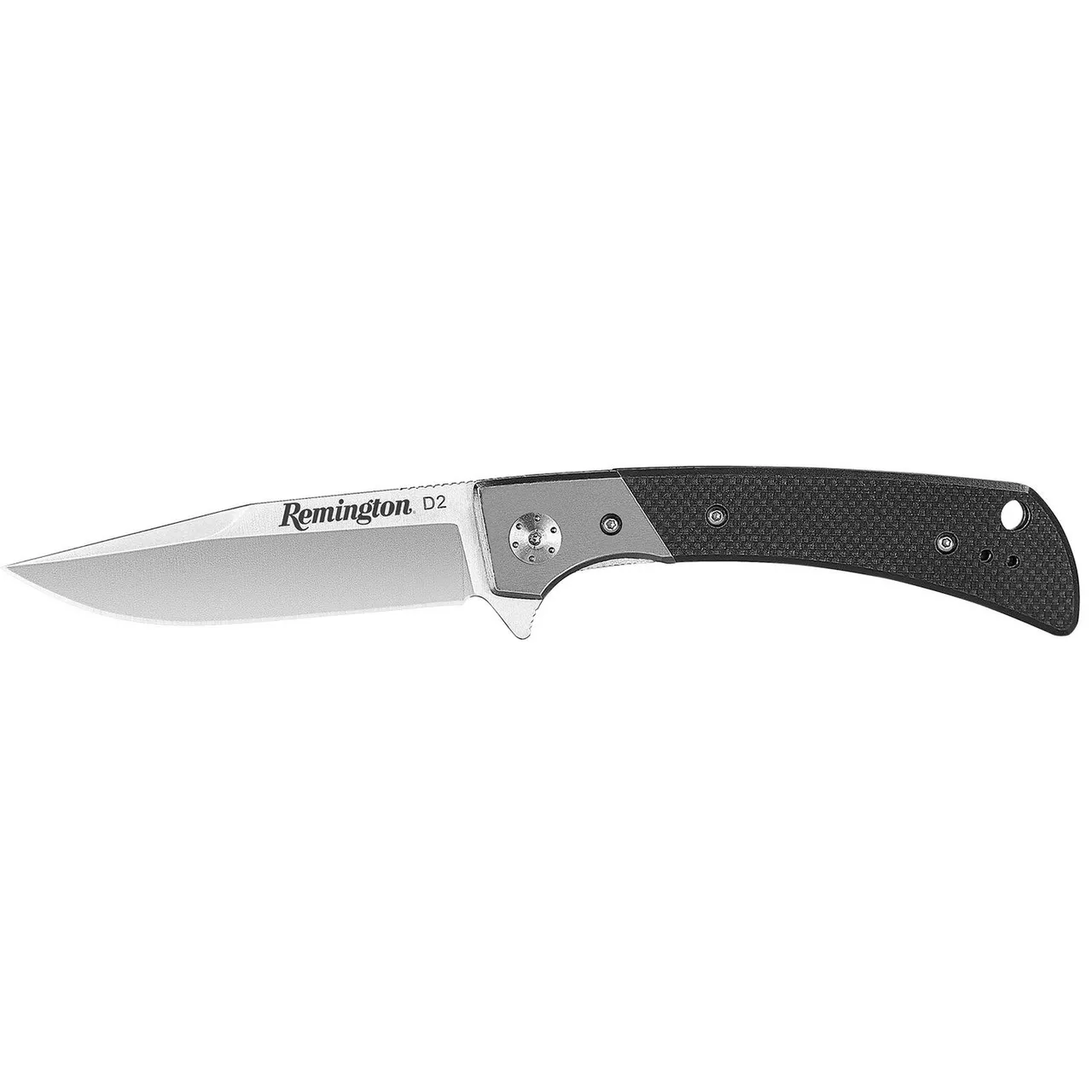 Remington EDC G10 Black D2 Drop Point