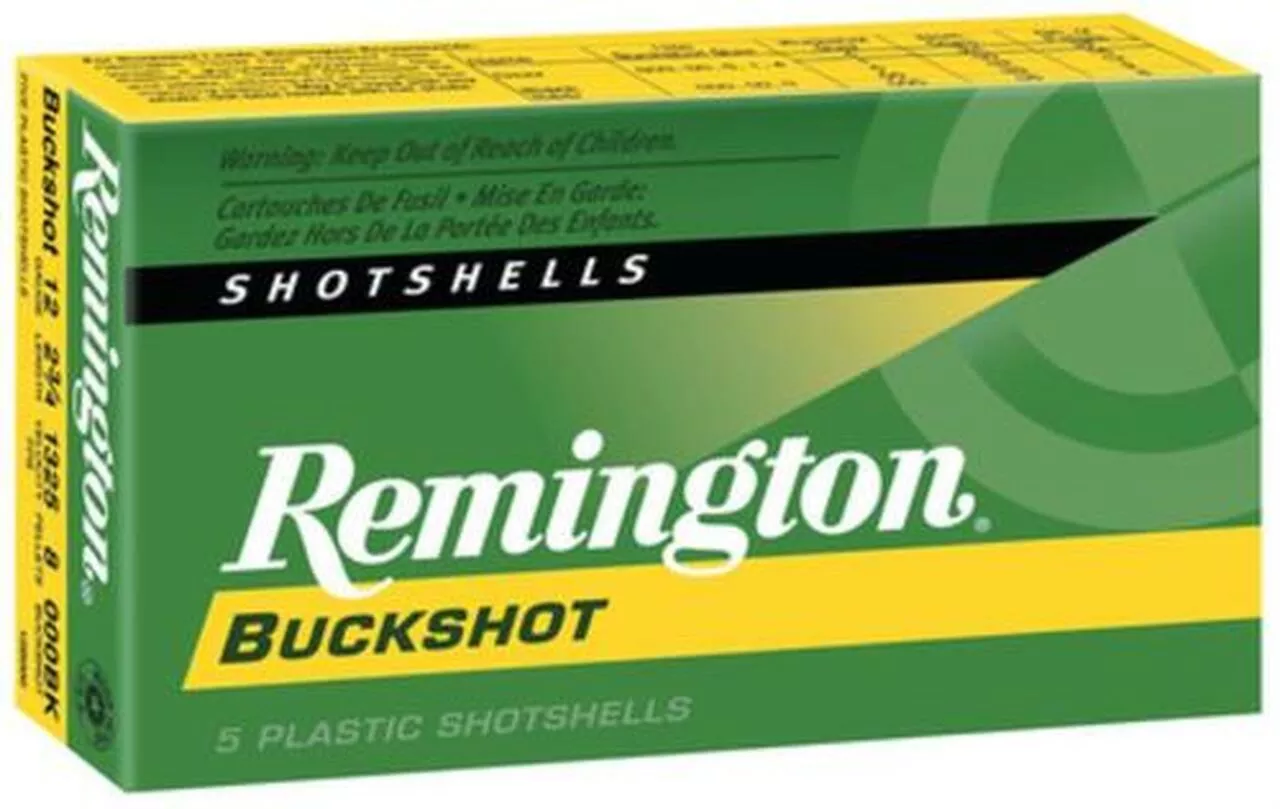 Remington Express Buckshot 12 ga 3 10 Pellets 000 Buck Shot 5rd Box