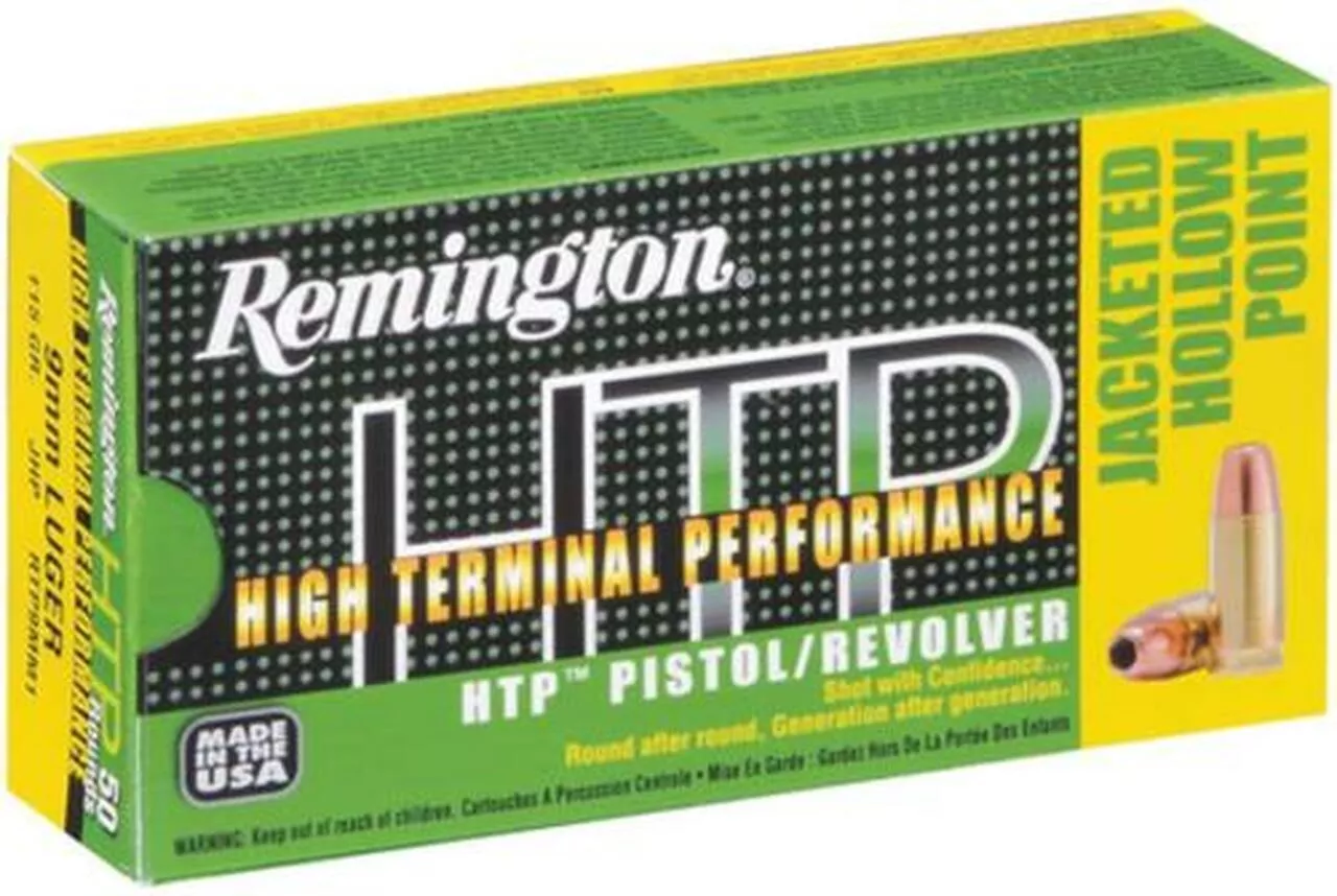 Remington HTP .45 Colt 230gr, Jacketed Hollow Point 50rd Box