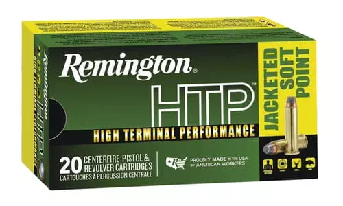 Remington HTP Handgun Ammunition .41 Rem Mag 210gr JSP 1300 fps 20/ct