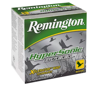 Remington HyperSonic Steel 20 Gauge Ammo 3" 7/8 oz #4 Shot 1600 fps Box of 25