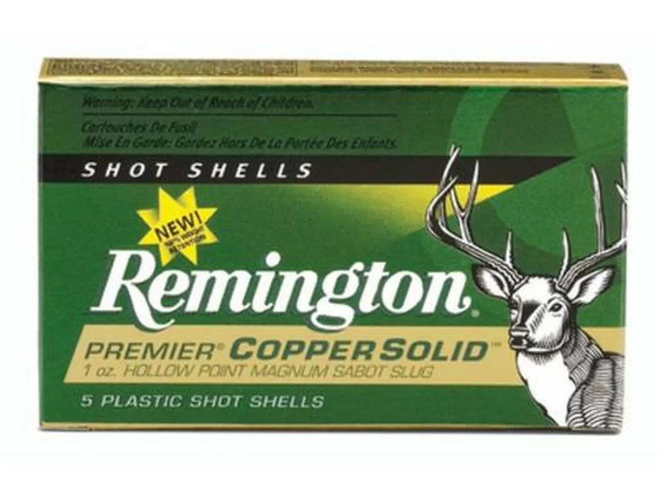 Remington Premier Copper Slug Loads 20 ga 2.75 5/8 oz Slug Shot 5Box/20Case