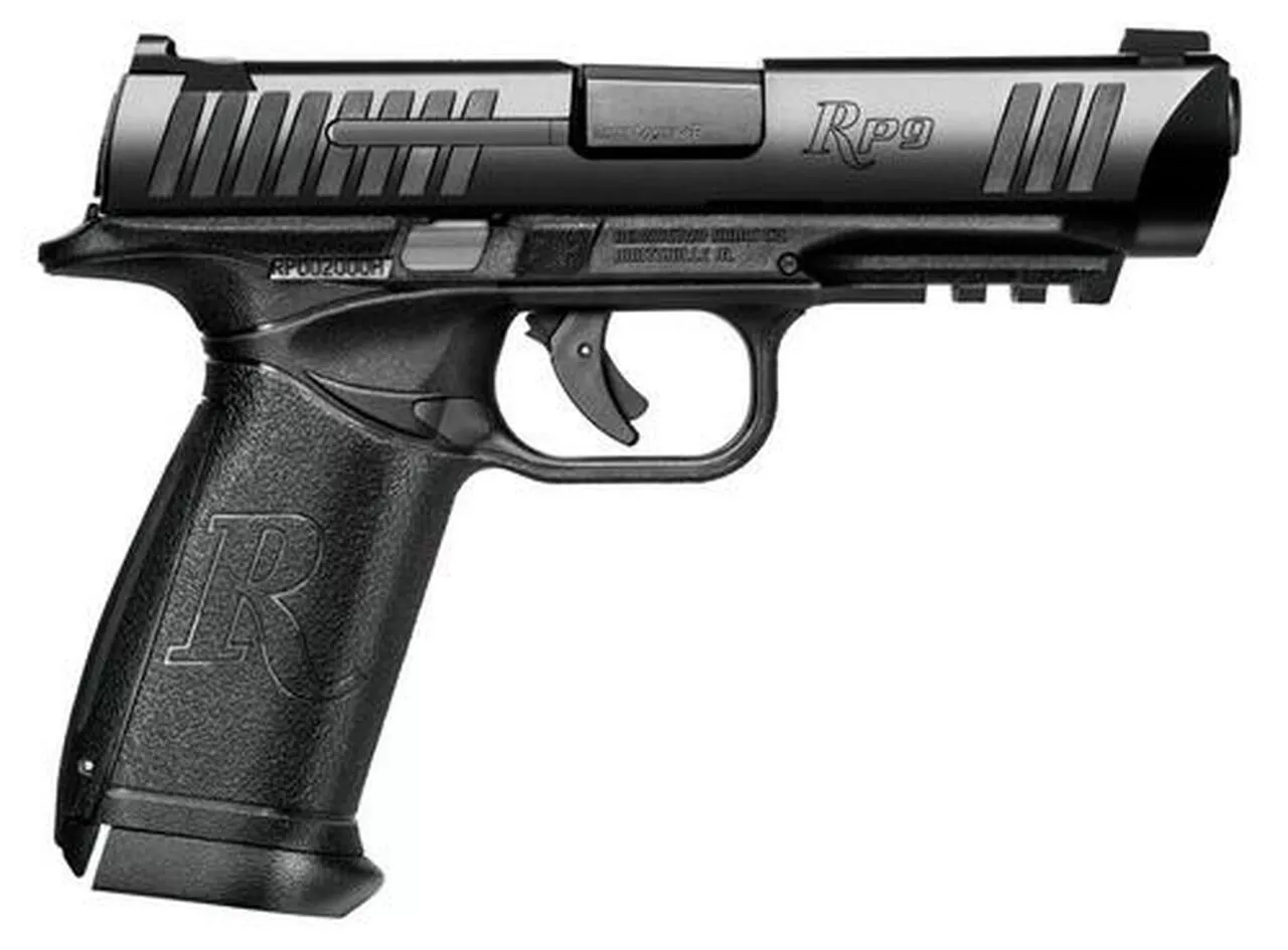 Remington RP9 9mm Pistol, Full Size, 4.5″ Barrel, Black PVD Finish 18rd Mag