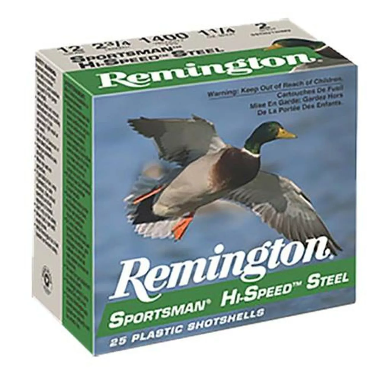 Remington Sportsman Hi-Speed Loads 12 Ga 3 1.3oz 1 Shot 25rd/Box