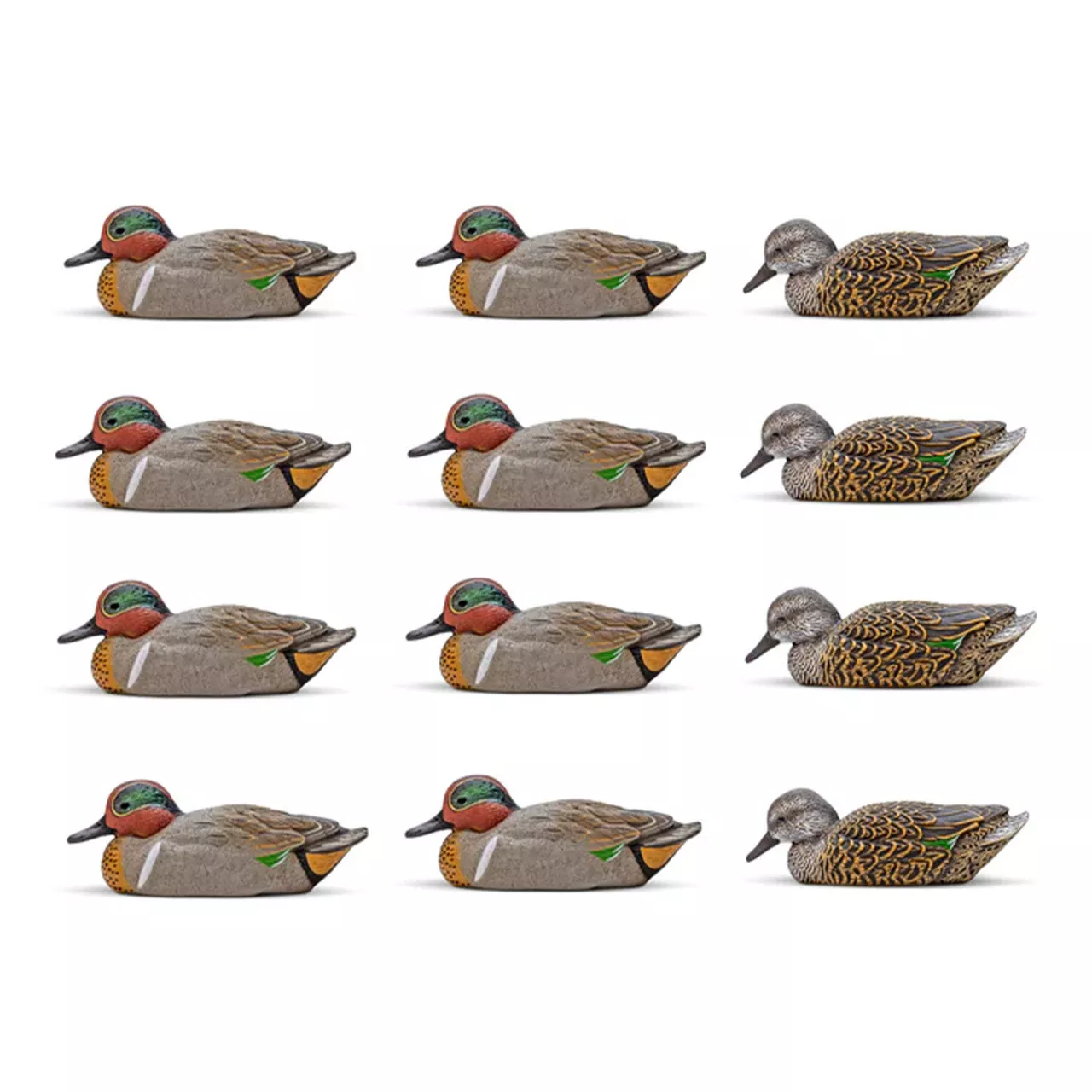 Rig'Em Right Mainline Series Green-winged Teal 12 Pack