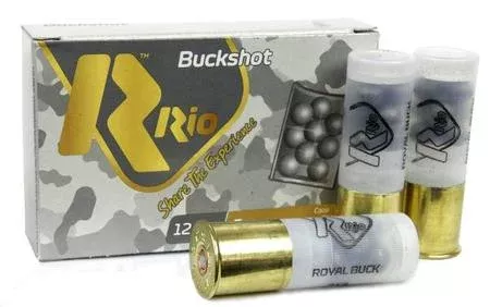 Rio 12ga #1 Buckshot 70mm Royal Buckshot 12 Balls *5 Rounds