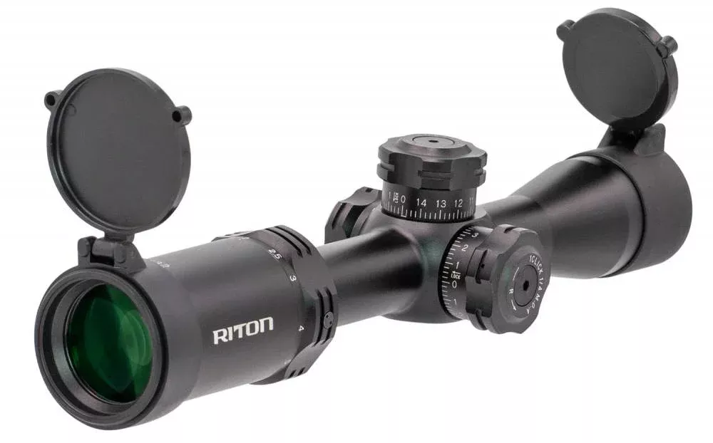RITON OPTICS 52356 RT-S MOD 3 GEN 2 2-7X 32MM OBJ 50.00-15.00 FT @ 100 YDS FOV 1 TUBE BLACK MATTE F