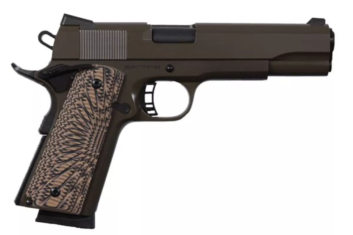 Rock Island Armory 1911 45 ACP Pistol with Patriot Brown Cerakote