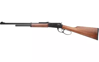 Rock Island LA410 Lever Action 410 Gauge 5+1 20″ Blued, Black Anodized Rec, Turkish Walnut Stock