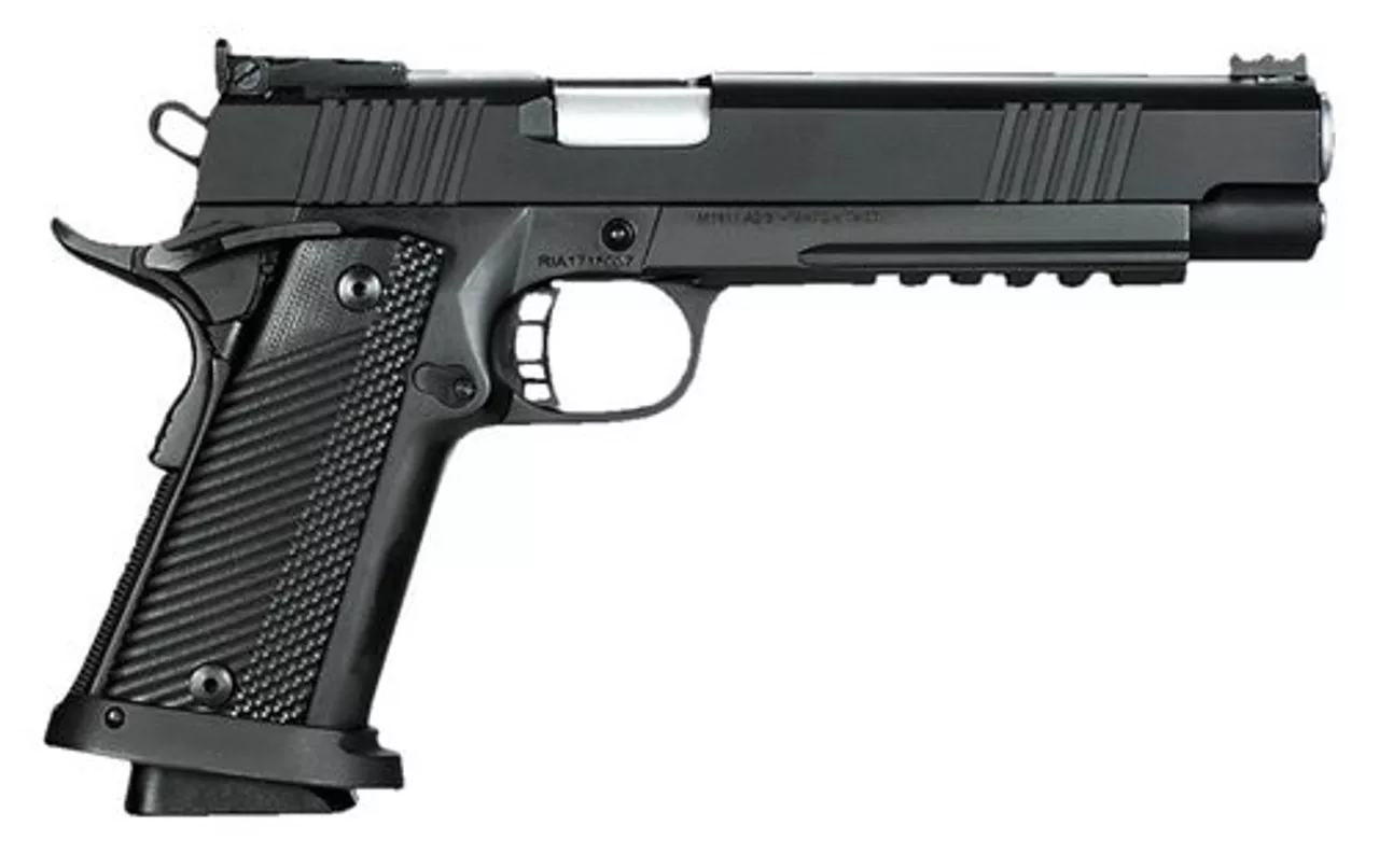 Rock Island PRO Ultra Match HC Single 10mm 6″ Barrel Black G10 Grip 17 rd Mag
