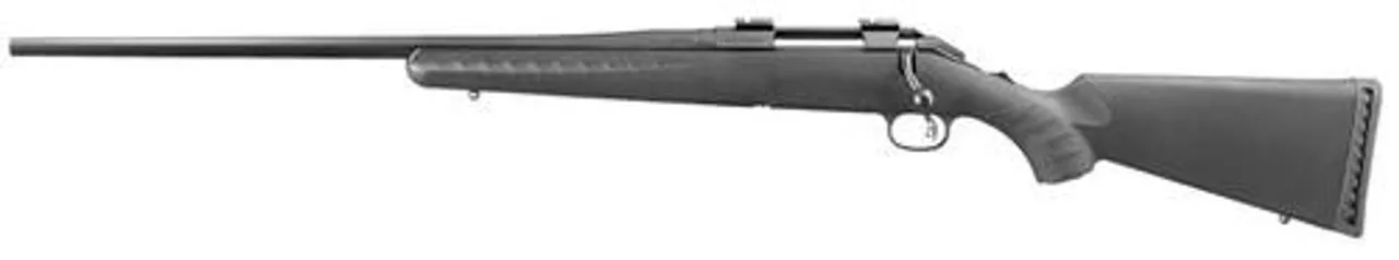 Ruger American Left Handed Bolt 223 Rem 22″ 5rd Black Composite Stock Black